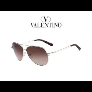 Valentino Rockstud Aviator Sunglasses